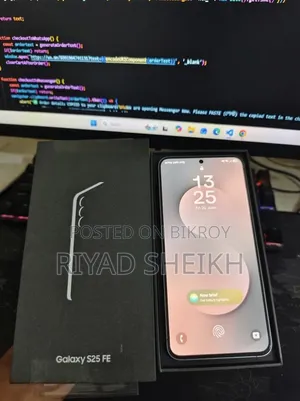 New Samsung Galaxy S25 FE 256 GB Gray