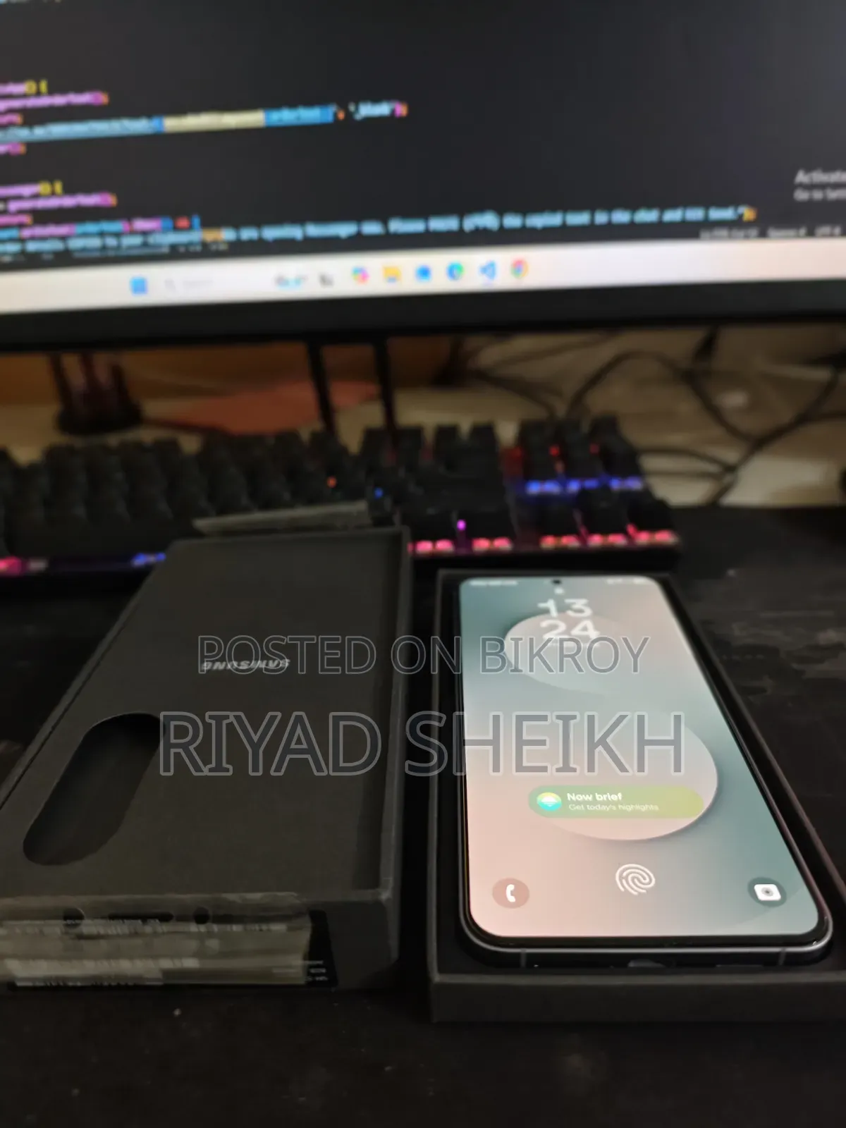 New Samsung Galaxy S25 FE 256 GB Gray