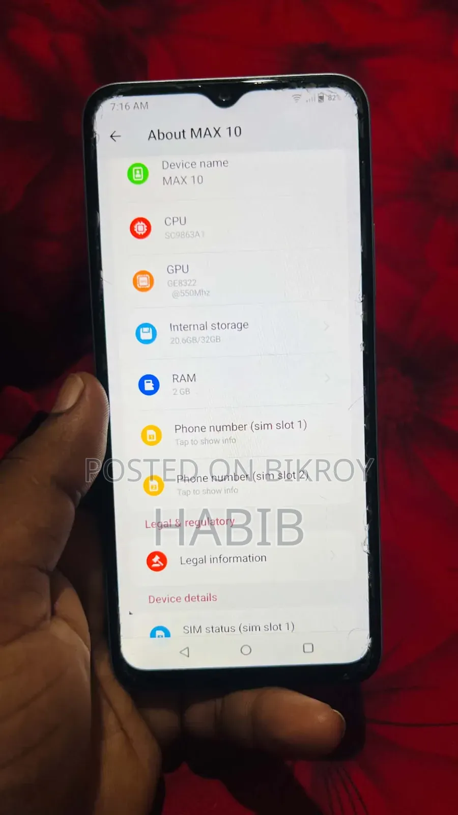 Symphony MAX 10 32 GB