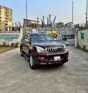 টয়োটা ল্যান্ড ক্রুজার প্রাডো ২০০৩ মেরুন