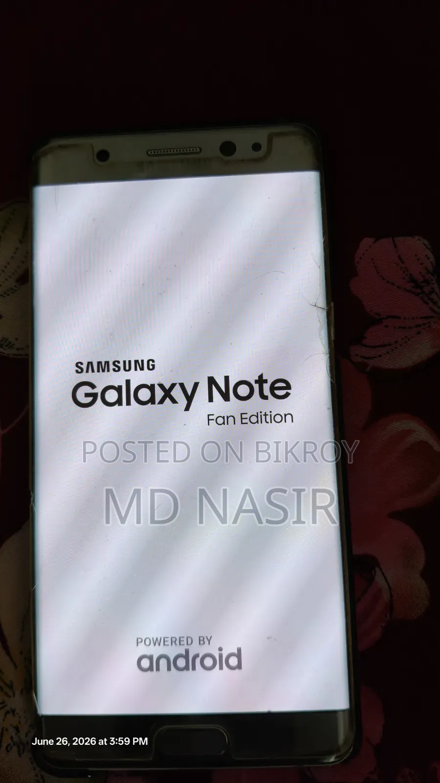 Samsung Galaxy Note FE 64 GB Gray
