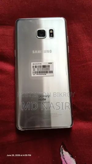 Samsung Galaxy Note FE 64 GB Gray
