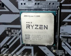 Ryzen 3 3200g Processor & Gigabyte B560m H Motherboard
