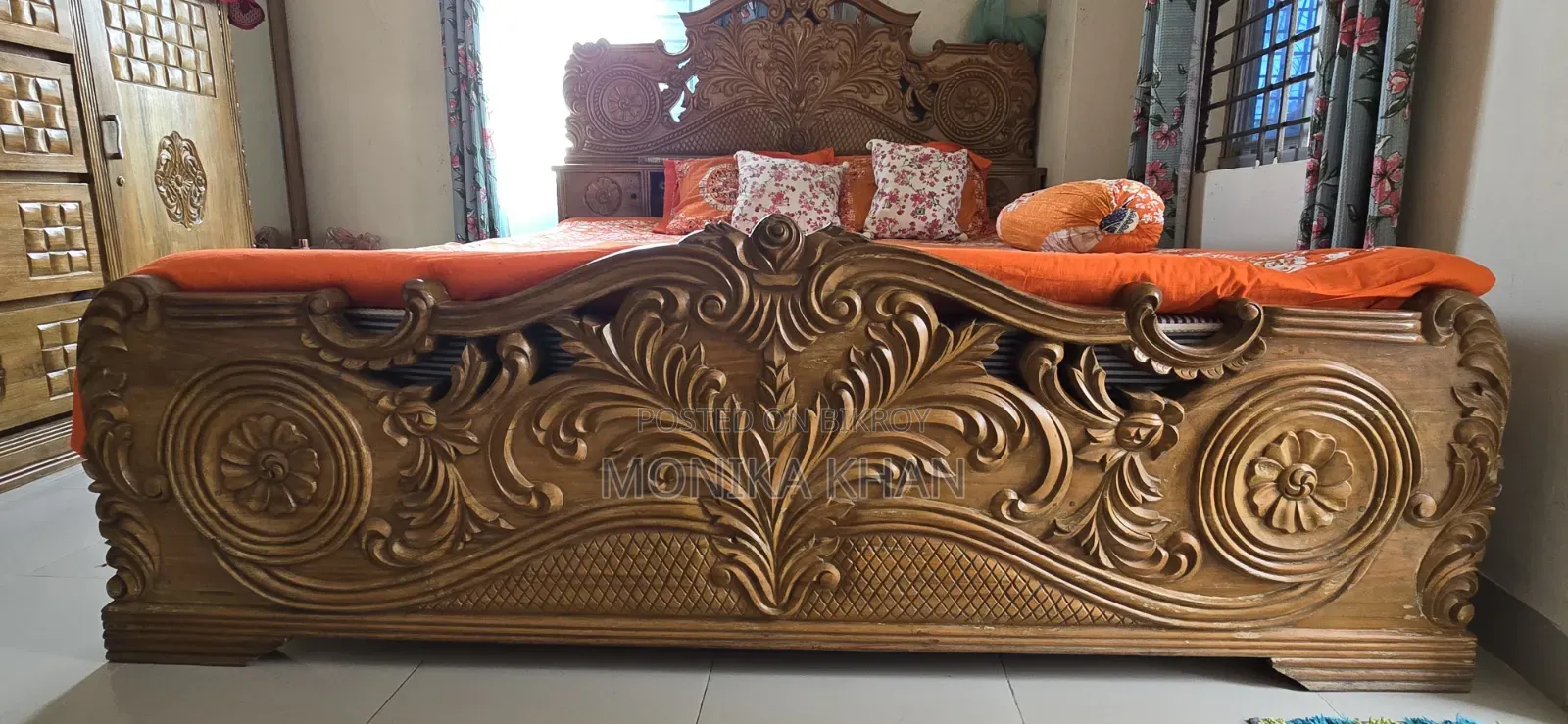 Teak Wood Bed