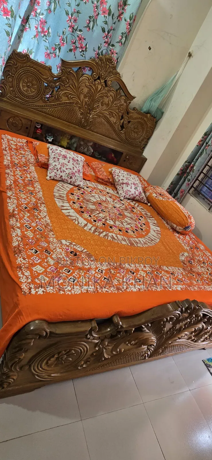Teak Wood Bed