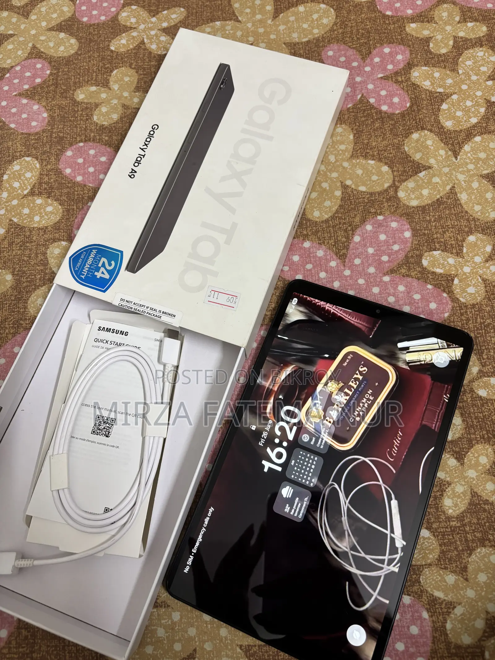 Samsung Galaxy Tab A9 64 GB Black