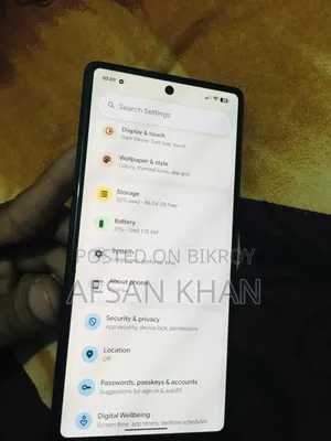 Google Pixel 6a 128 GB Black