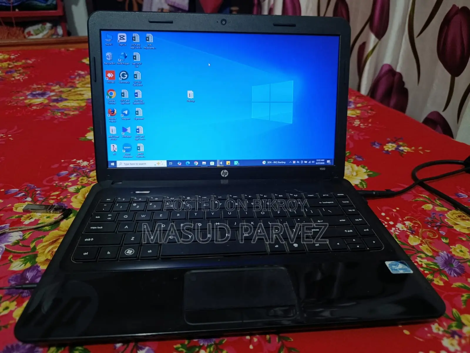Laptop HP Mini 1000 2GB Intel Pentium HDD+SSD 500GB