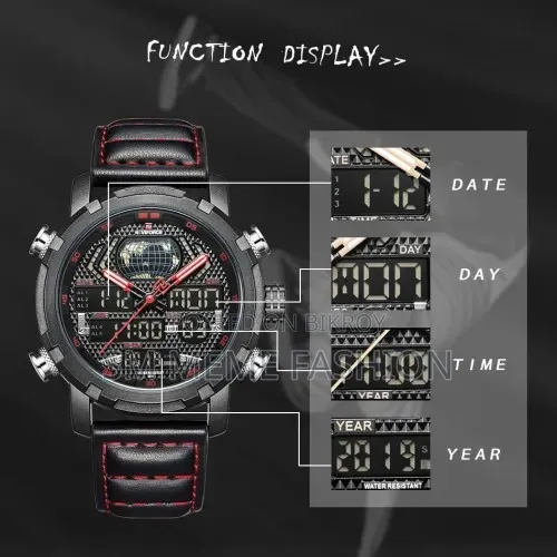 Naviforce 9160 – Black White