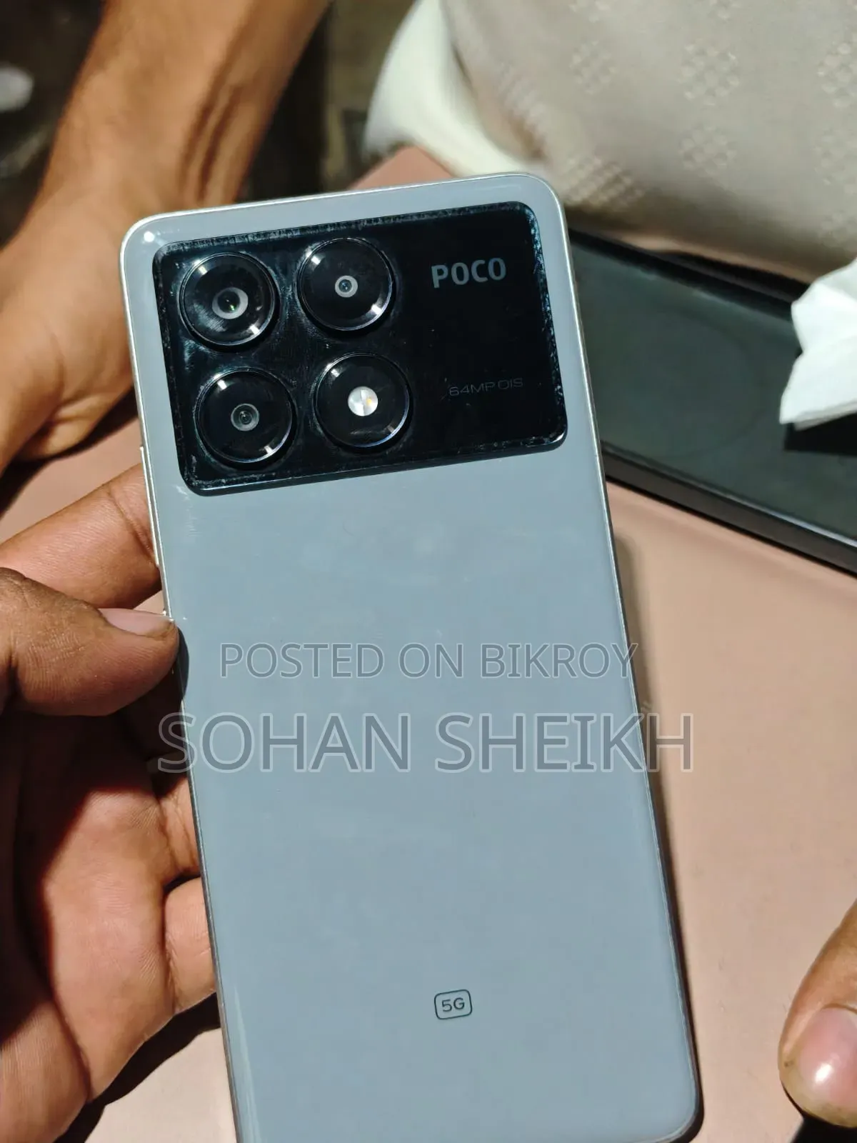 Xiaomi Poco X6 Pro ২৫৬ জিবি সিলভার