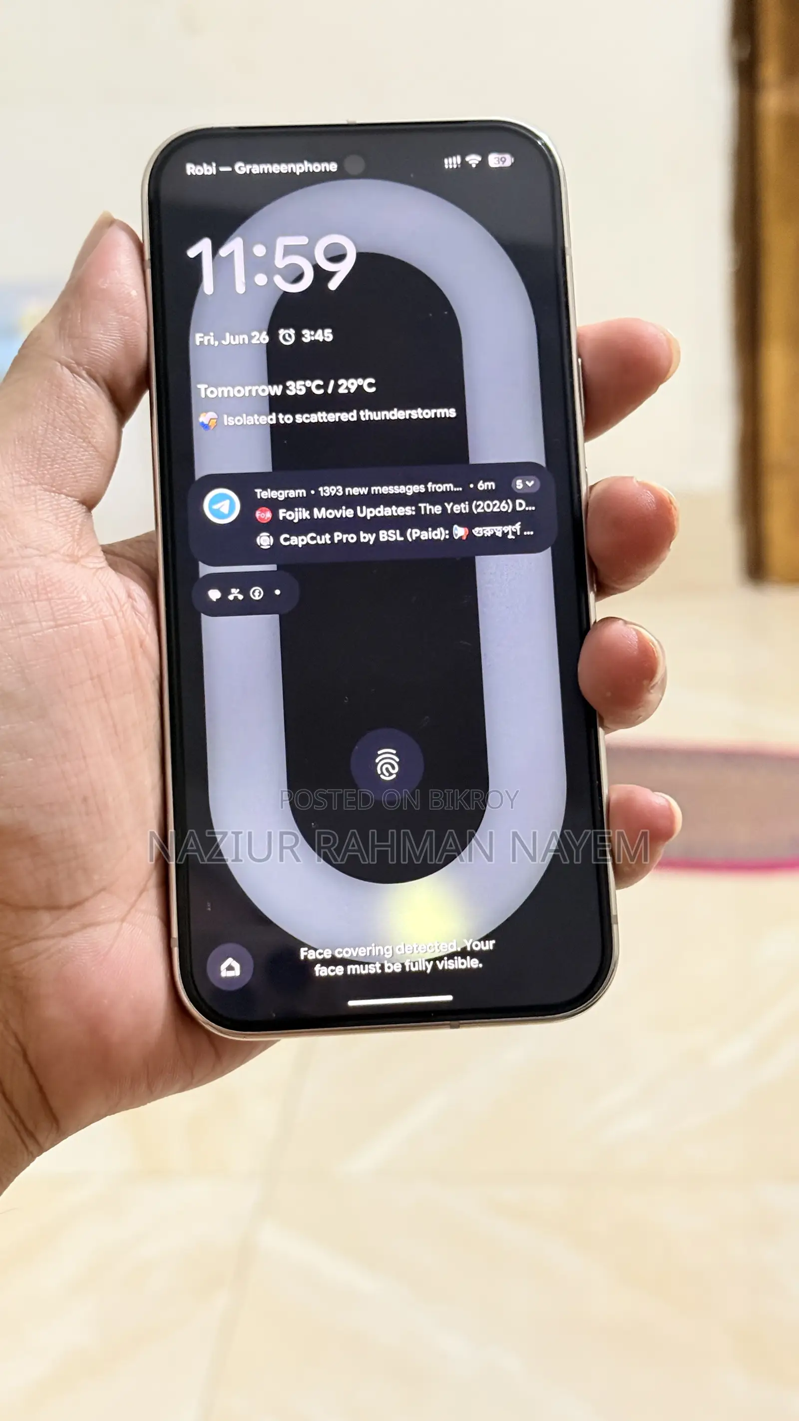 New Google Pixel 9 Pro 128 GB White