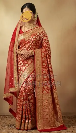 Banarasi Wedding Katan Saree with Dupatta.