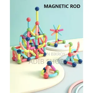 Premium 58 Piece Magnetic Sticks and Balls