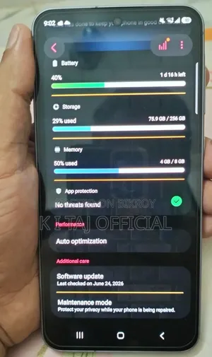 New Samsung Galaxy A56 256 GB Gray