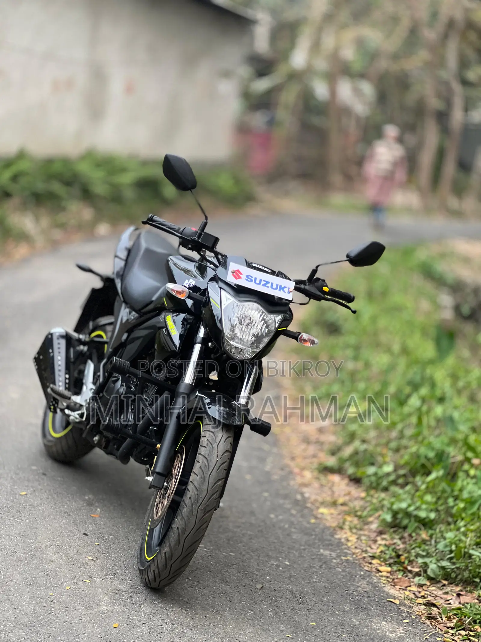 Suzuki Gixxer Monotone 2025 Black