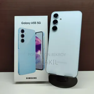 নতুন স্যামসাং গ্যালাক্সি এ৫৫ ২৫৬ জিবি হোয়াইট