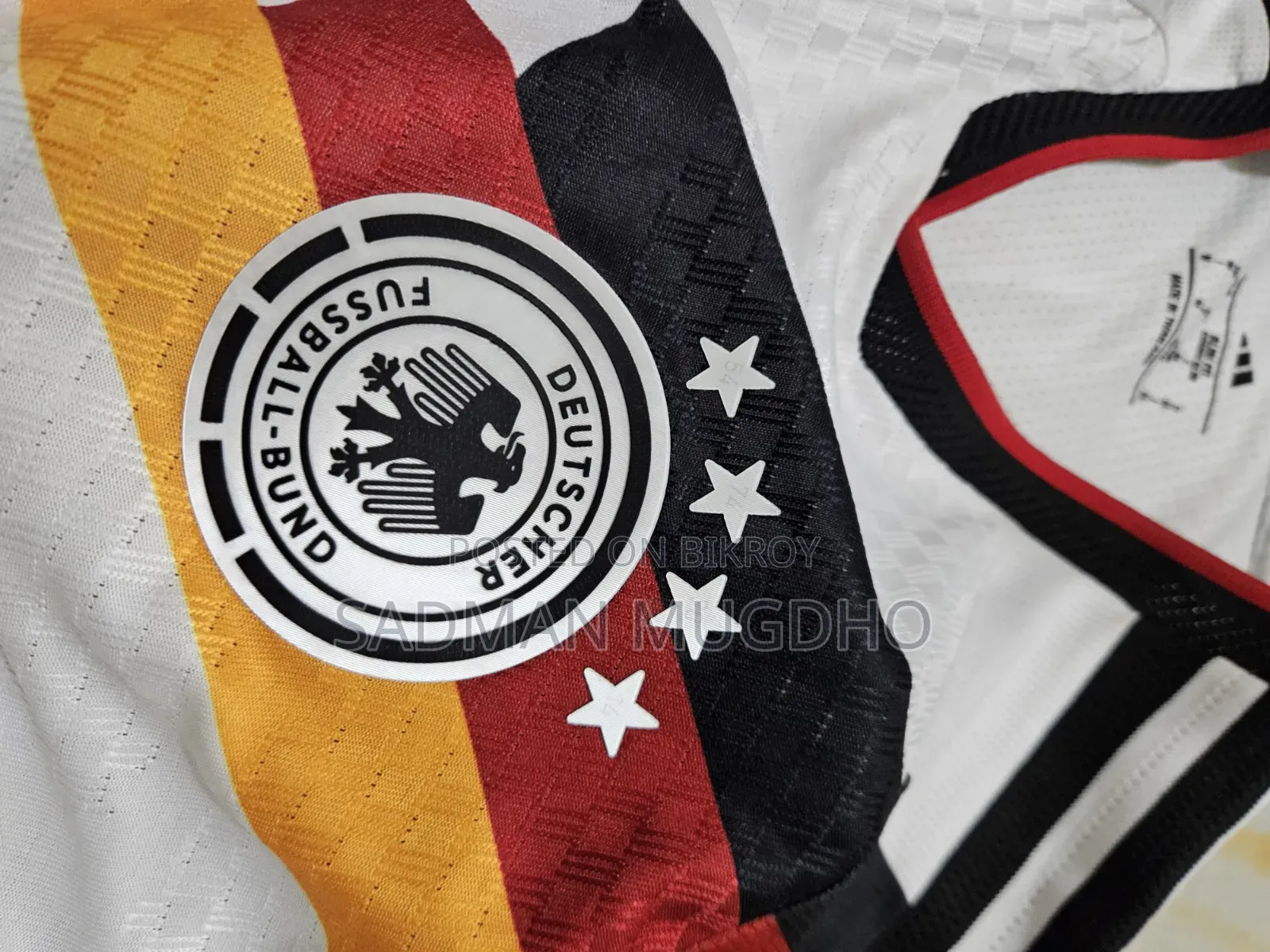 Germany 2026 Home Kit Jersey Player Edition