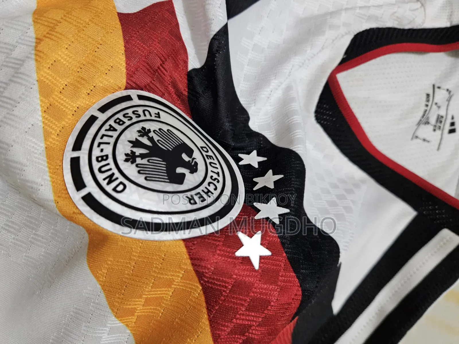 Germany 2026 Home Kit Jersey Player Edition