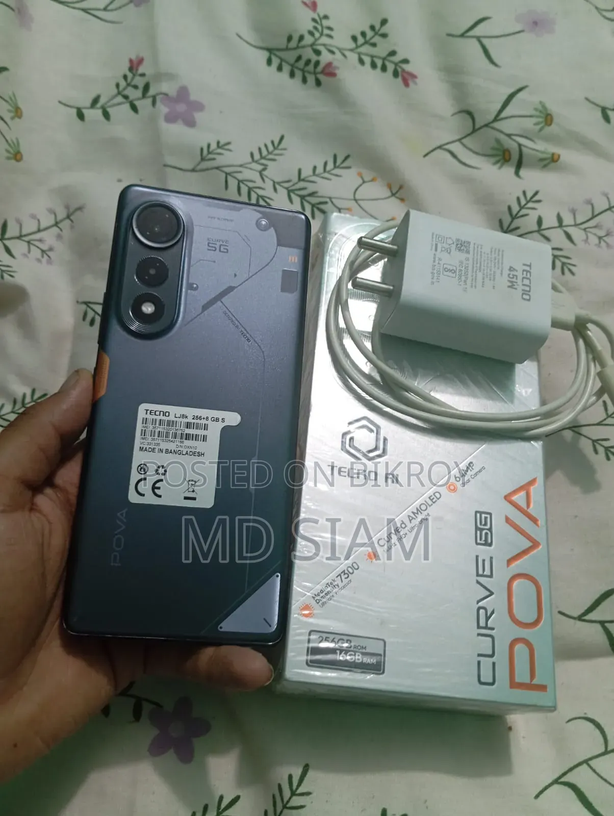 New Tecno Pova Curve 2 256 GB Black