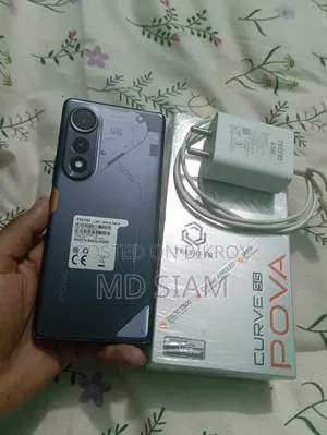 নতুন টেকনো পোভা কার্ভ ২ ২৫৬ জিবি ব্ল্যাক