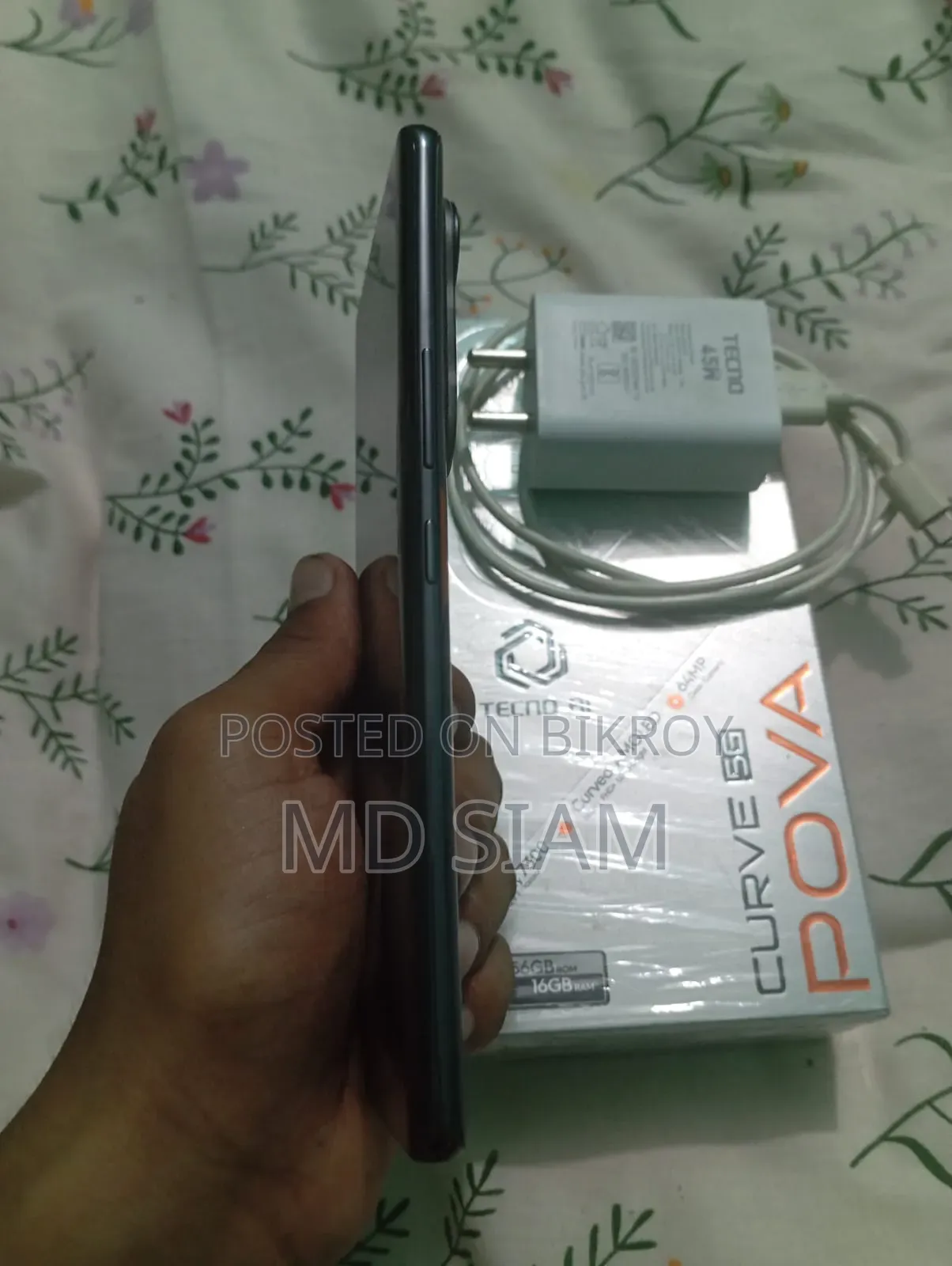 New Tecno Pova Curve 2 256 GB Black