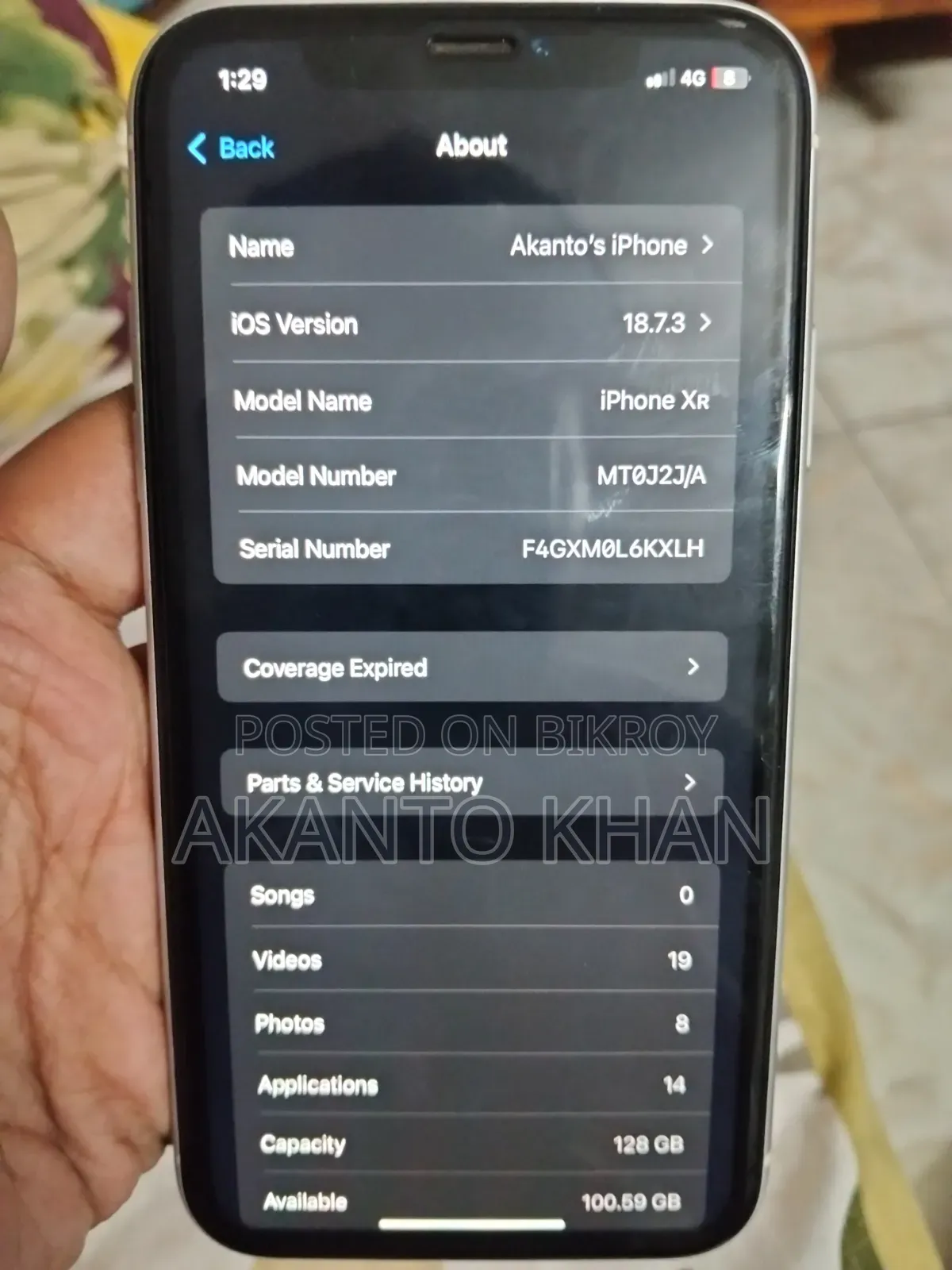 Apple iPhone XR 128 GB White