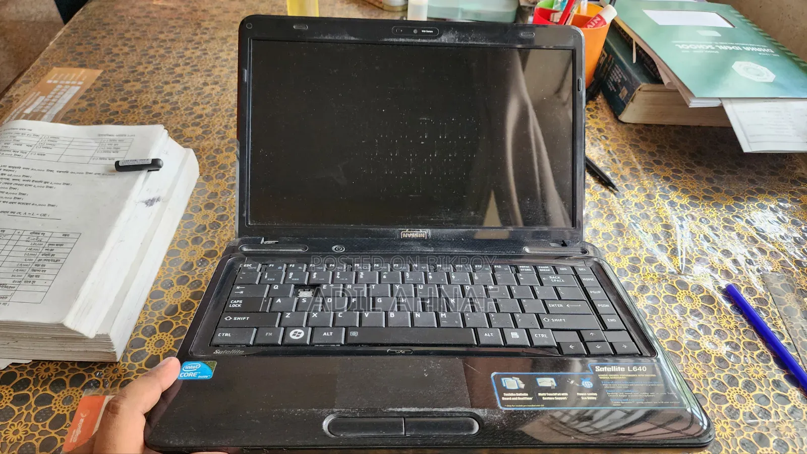 Laptop Toshiba Satellite L600 4GB Intel Core i3 SSD 500GB