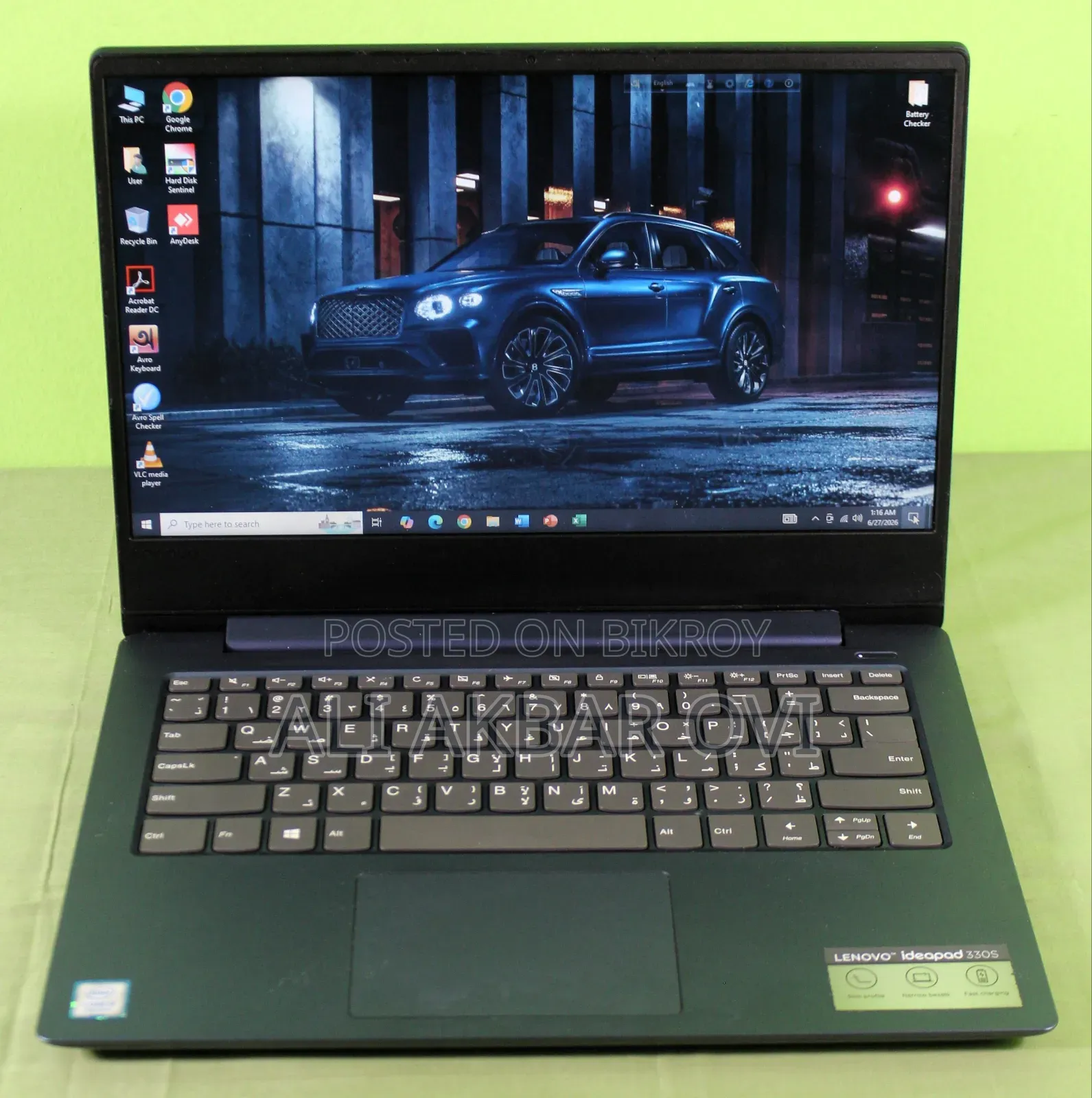 Laptop Lenovo IdeaPad 330S 8GB Intel Core I3 SSD 256GB