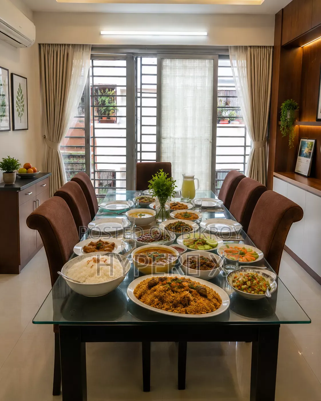 8-seat dining table for sale at a low price