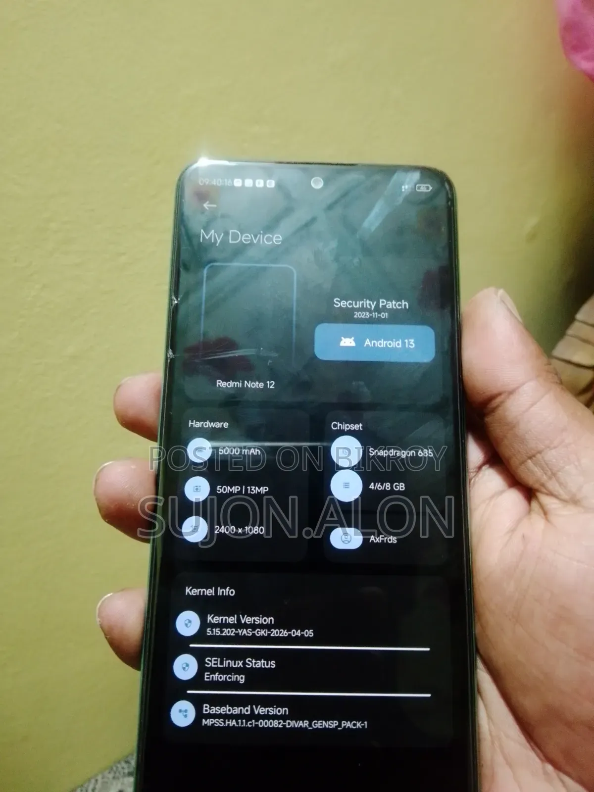 Xiaomi Redmi Note 12 256 GB Blue