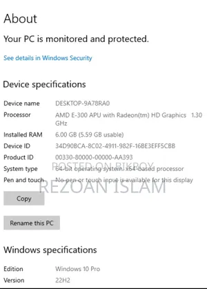 Laptop Toshiba Satellite C855 6GB AMD SSD 128GB