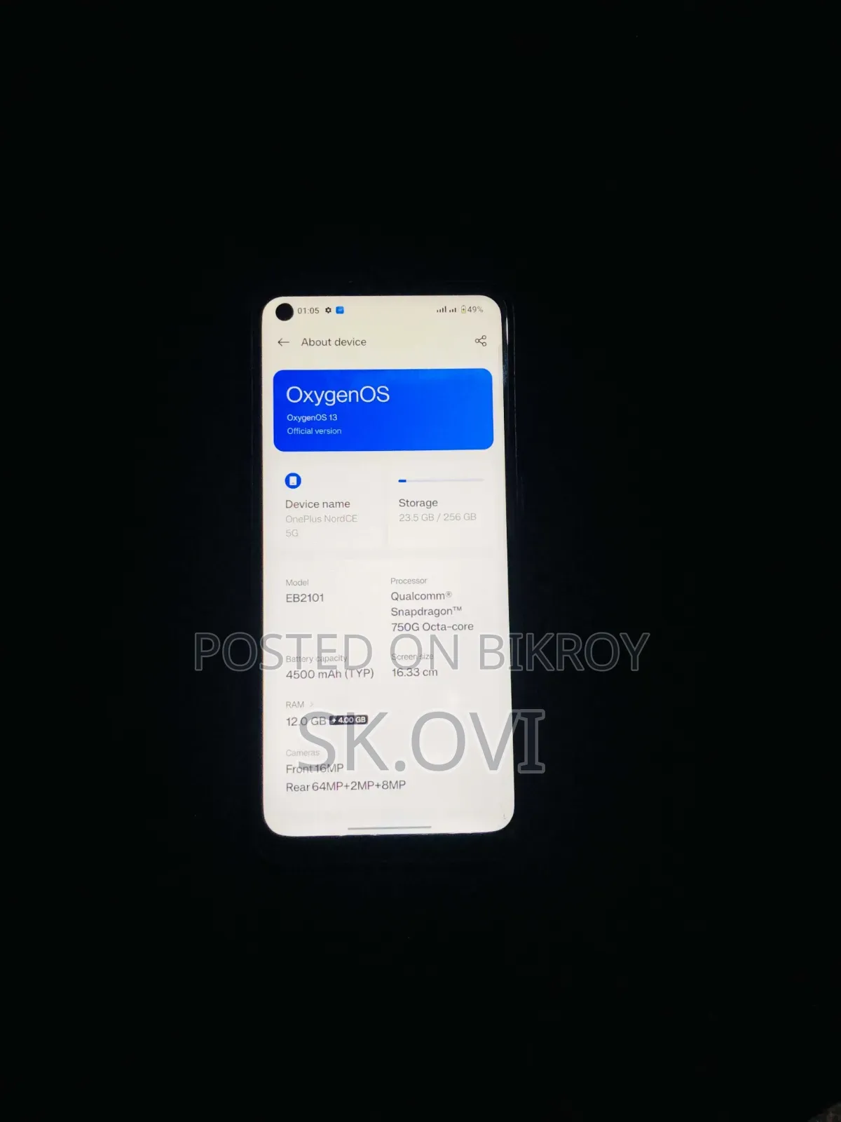 OnePlus Nord CE 5G 256 GB