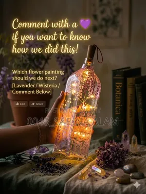 Bottle Lamp Light