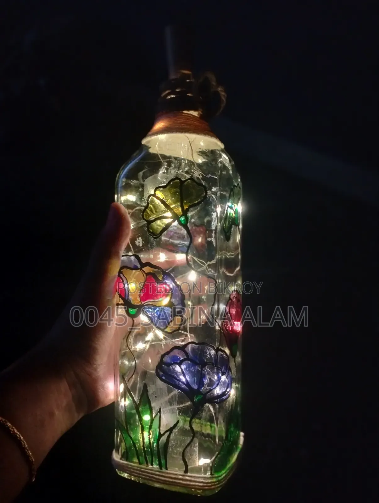 Bottle Lamp Light