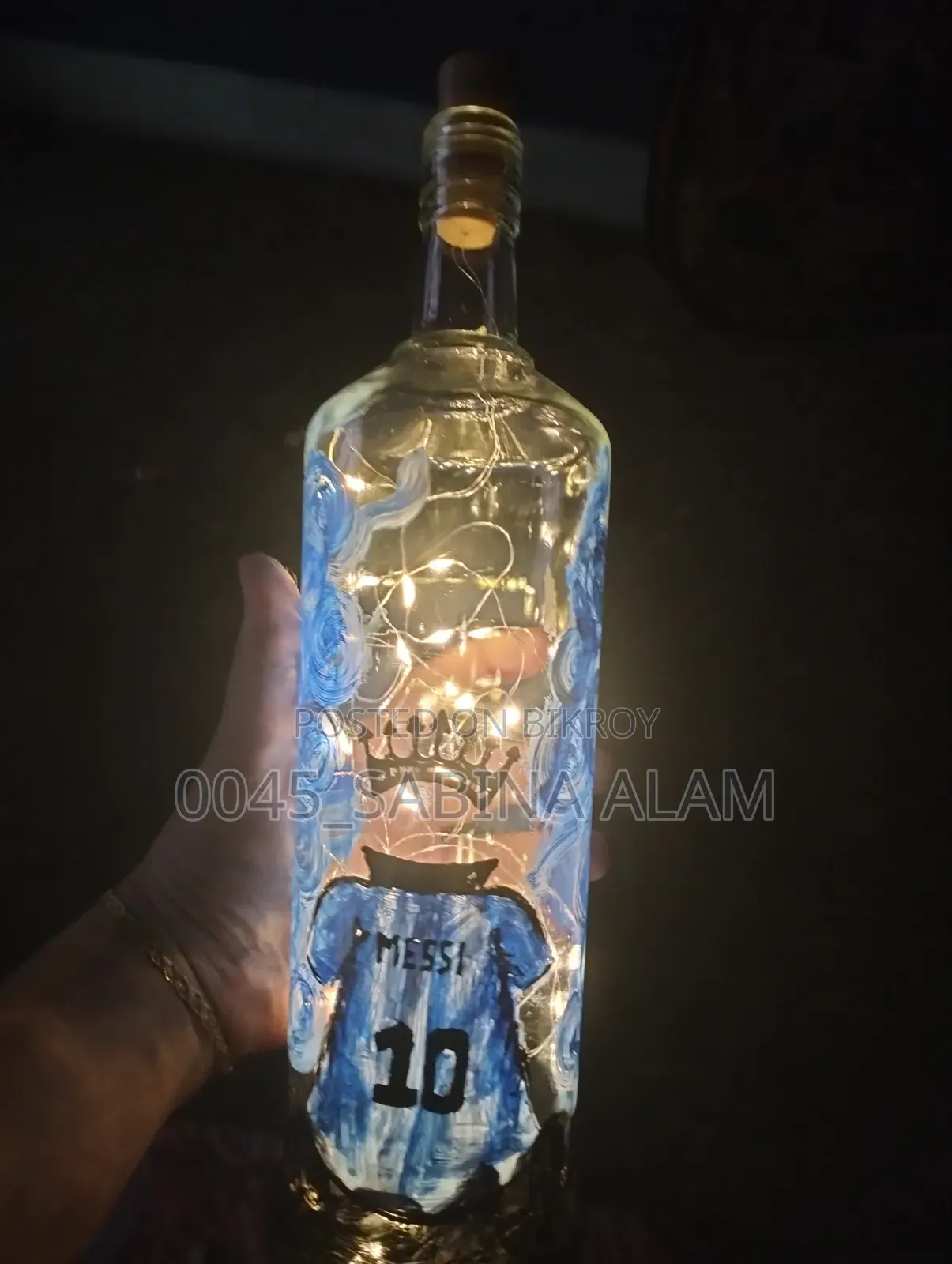 Bottle Lamp Light