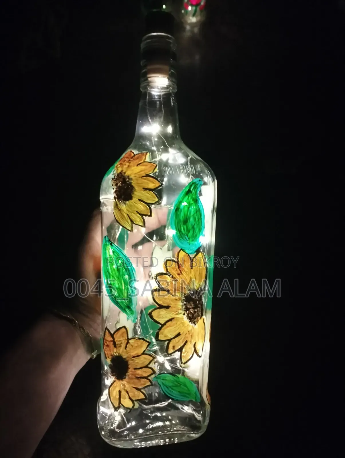 Bottle Lamp Light