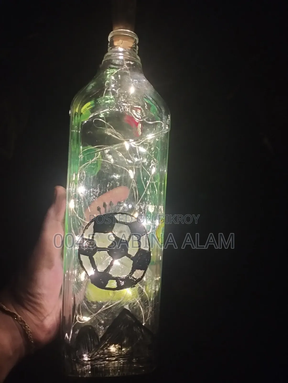 Bottle Lamp Light