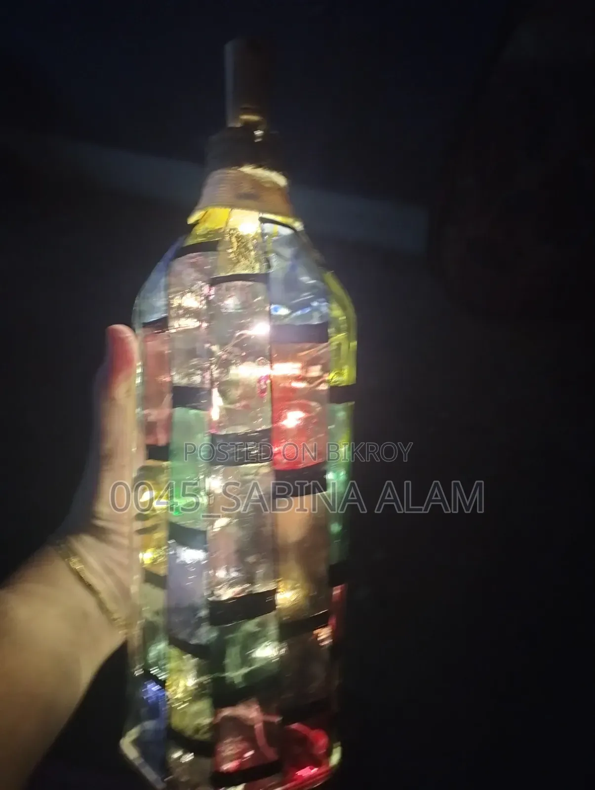Bottle Lamp Light