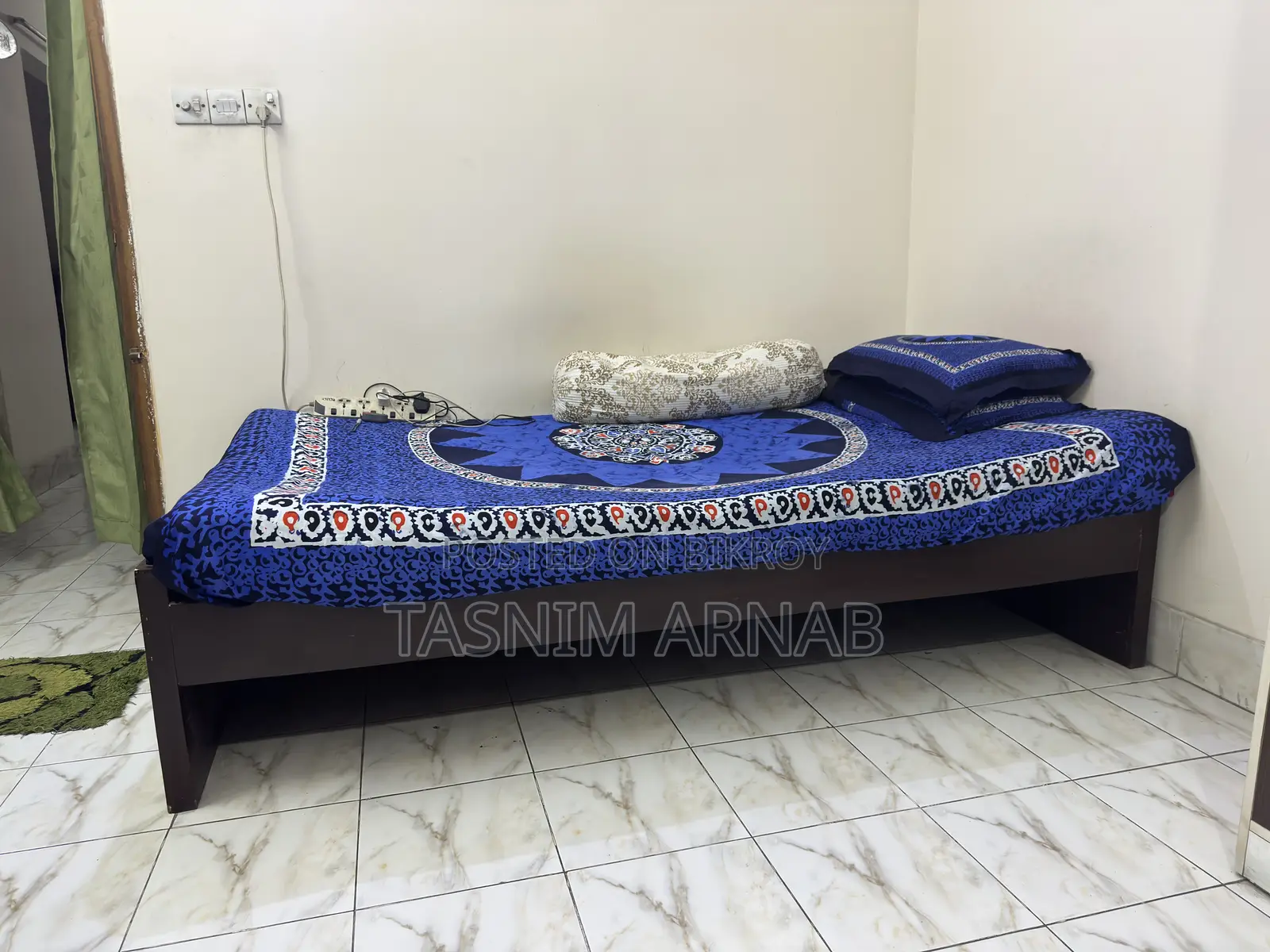 Teak Wood Bed / Khat / Single Bed (Negotiable)