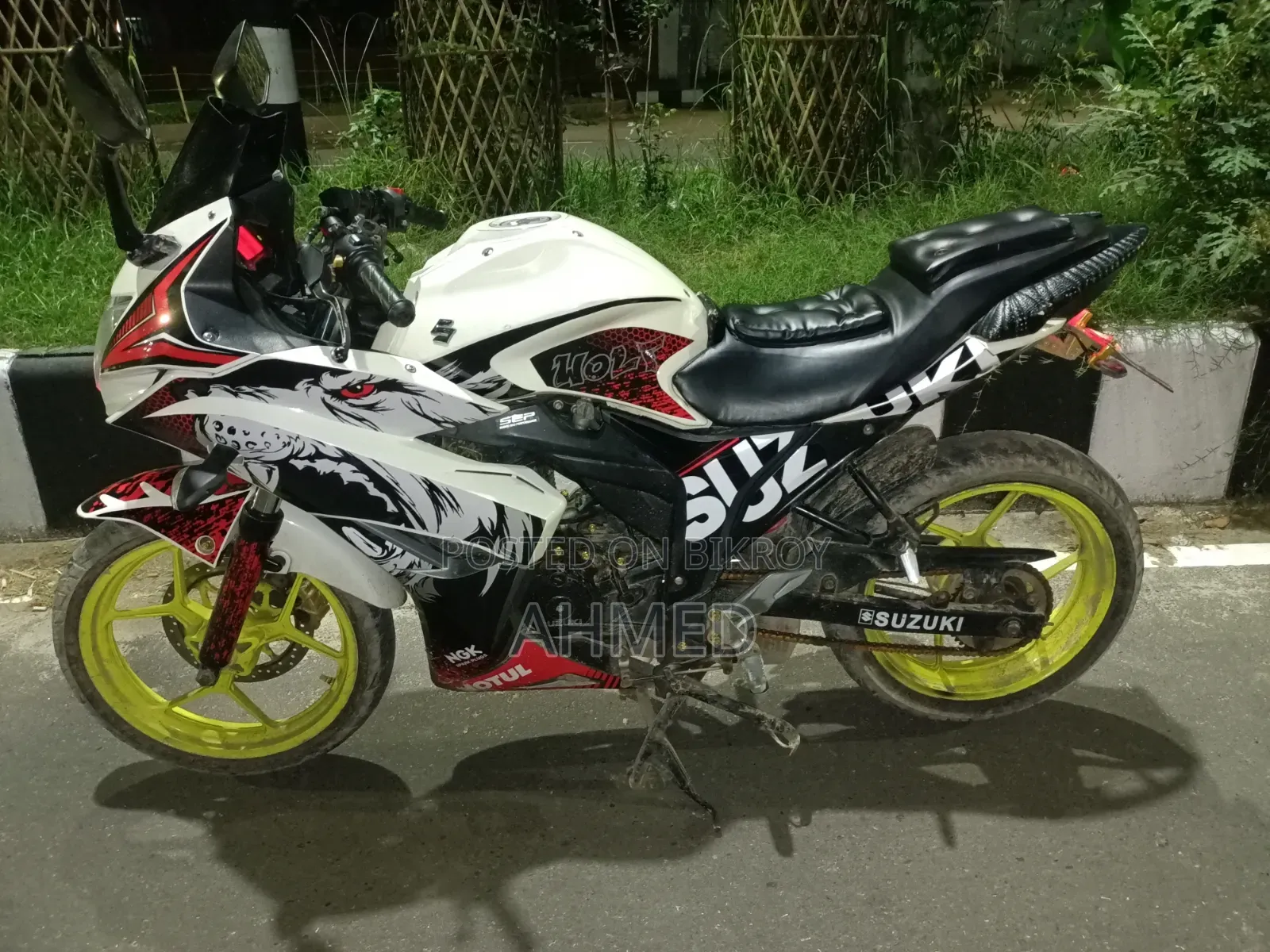 Suzuki Gixxer SF 2016 White