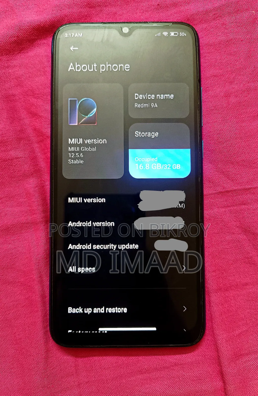 Xiaomi Redmi 9A 32 GB Blue