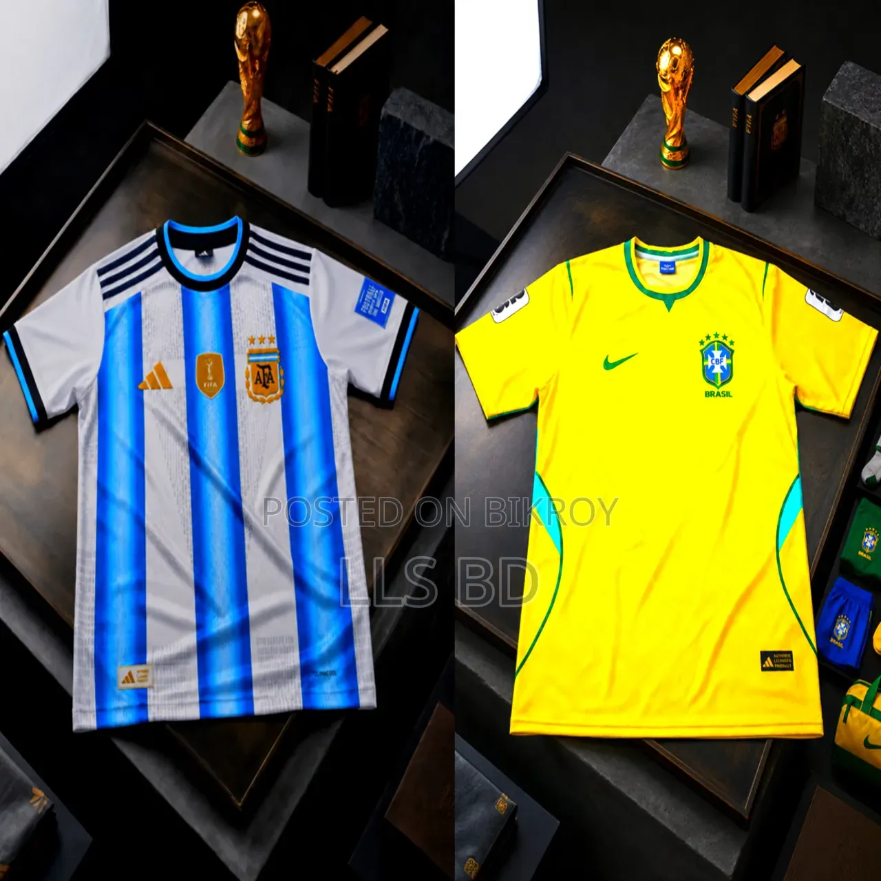 Brazil Argentina Jersey T-shirt
