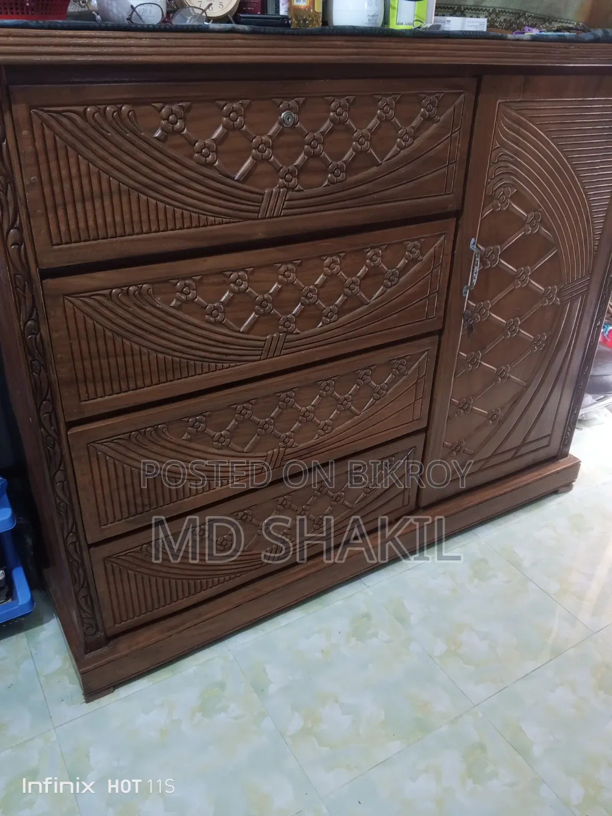 Sari Series Wooden Wardrobe