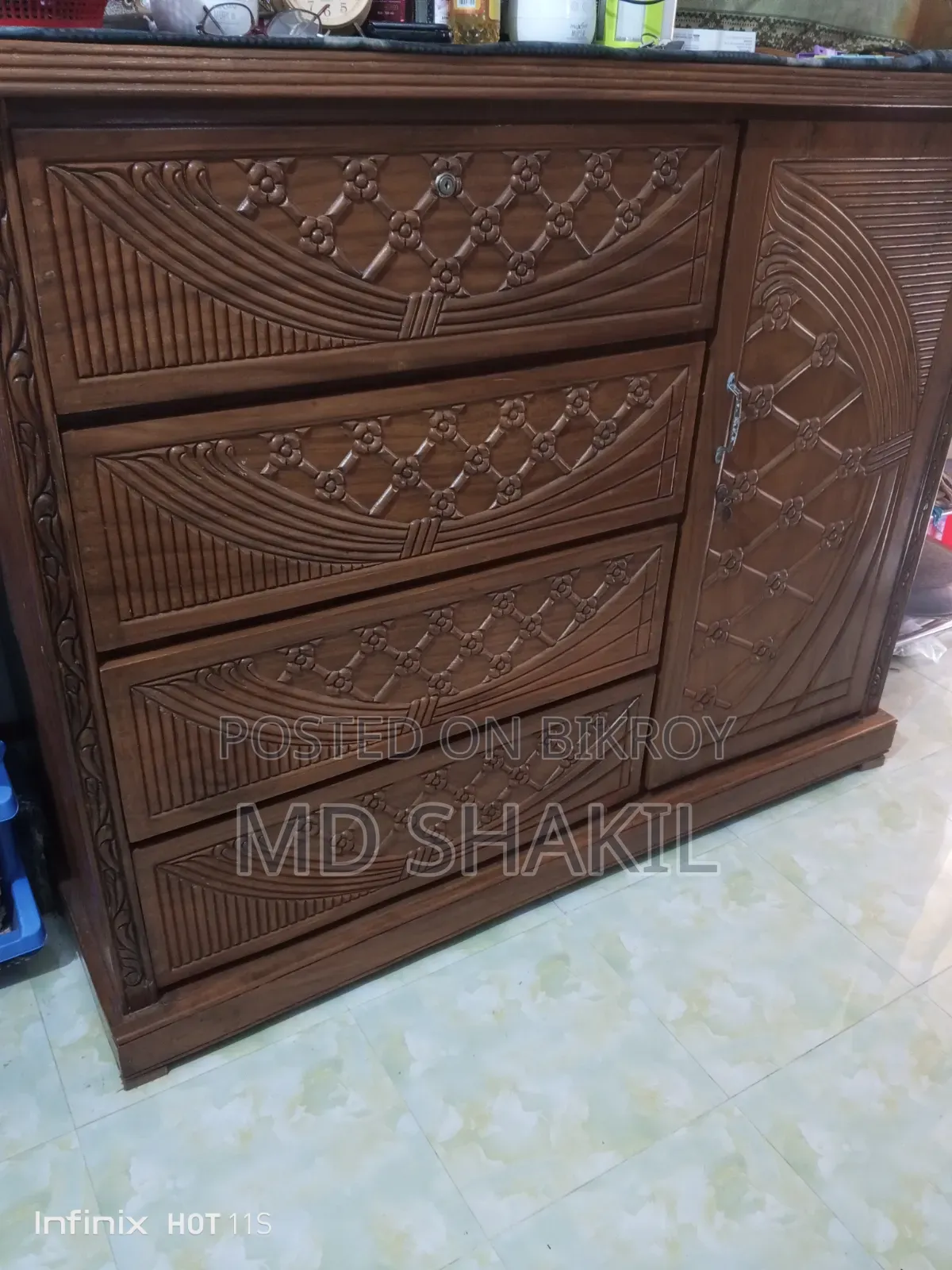 Sari Series Wooden Wardrobe