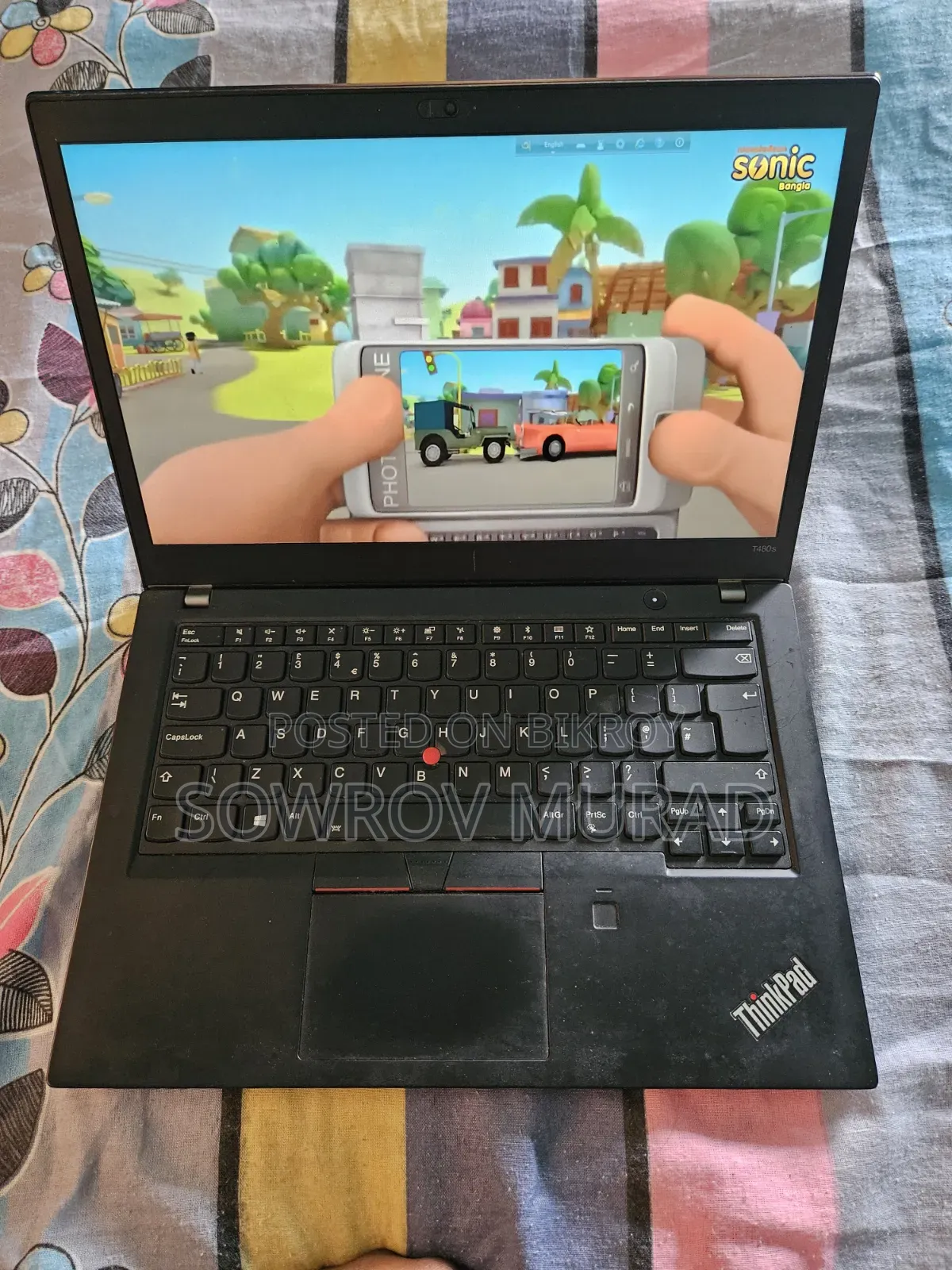Laptop Lenovo ThinkPad T480s 8GB Intel Core I5 SSD 256GB
