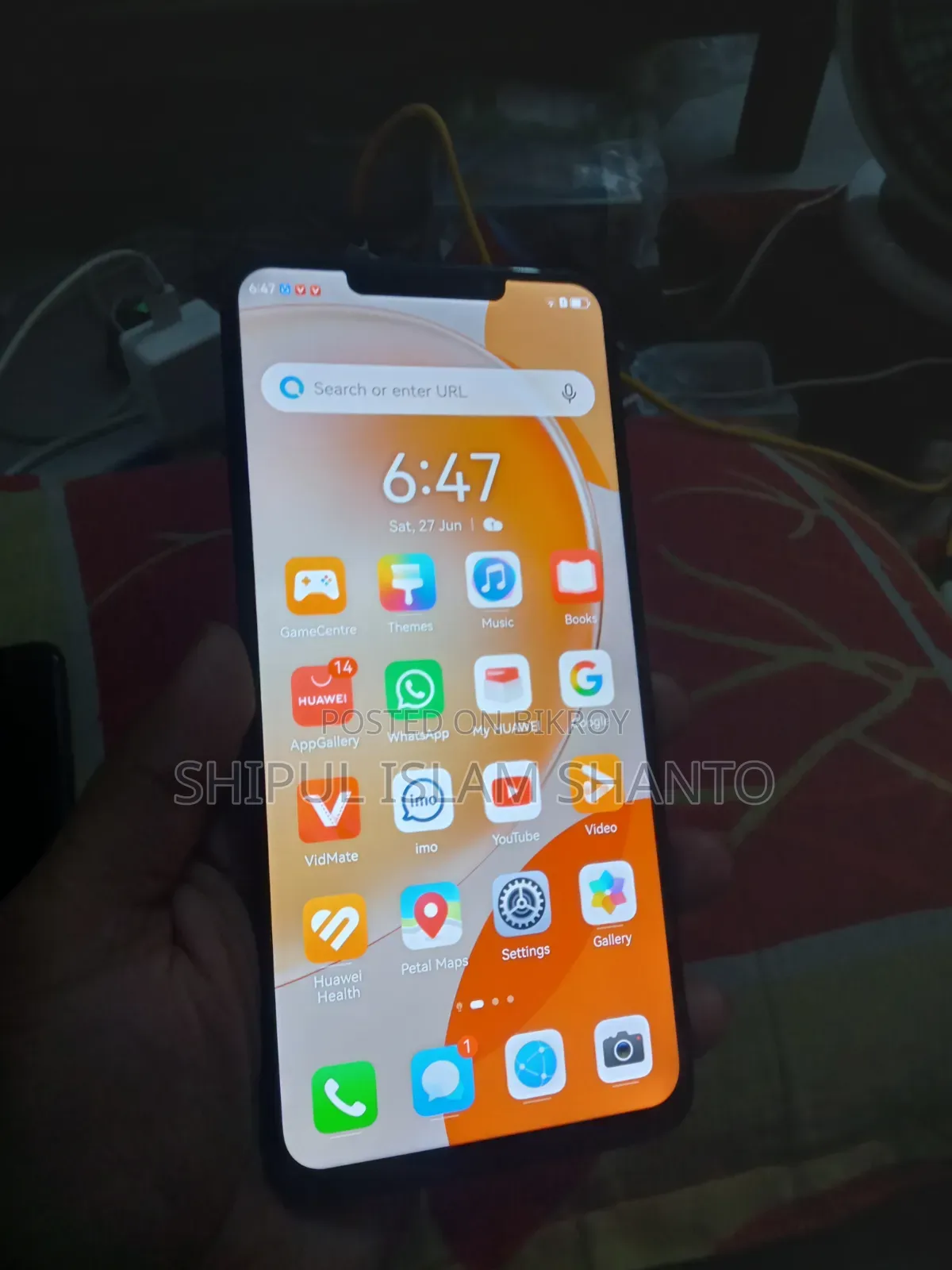 Huawei Nova Y91 256 GB Black
