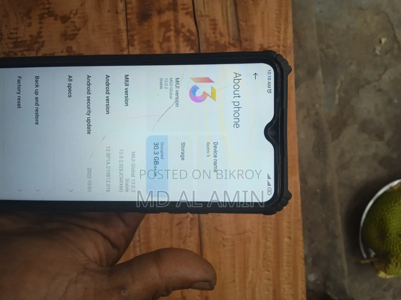 Xiaomi Redmi 9 64 GB Black