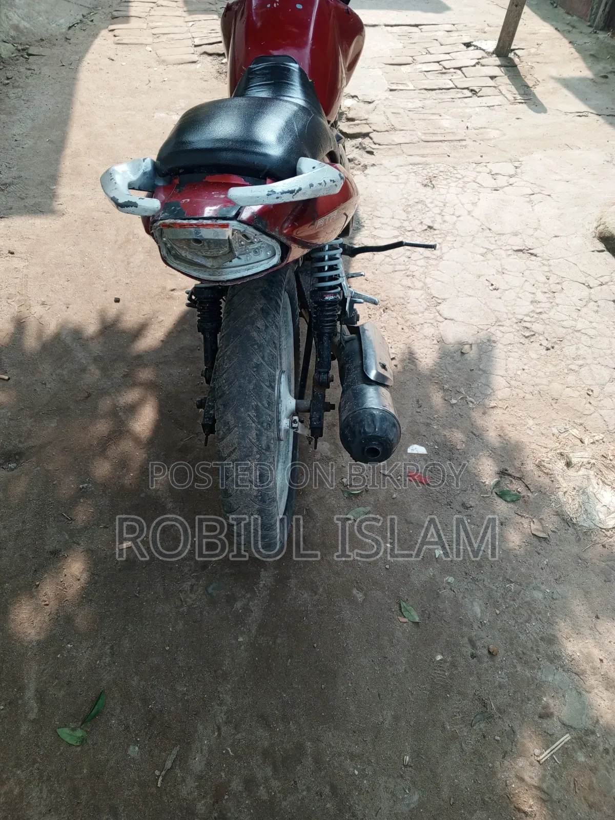TVS Apache 180 RTR 2012 Red