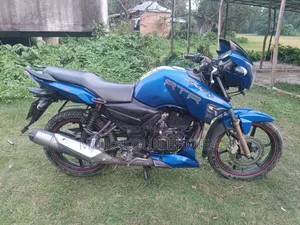TVS Apache RTR 160 2V 2018 Blue