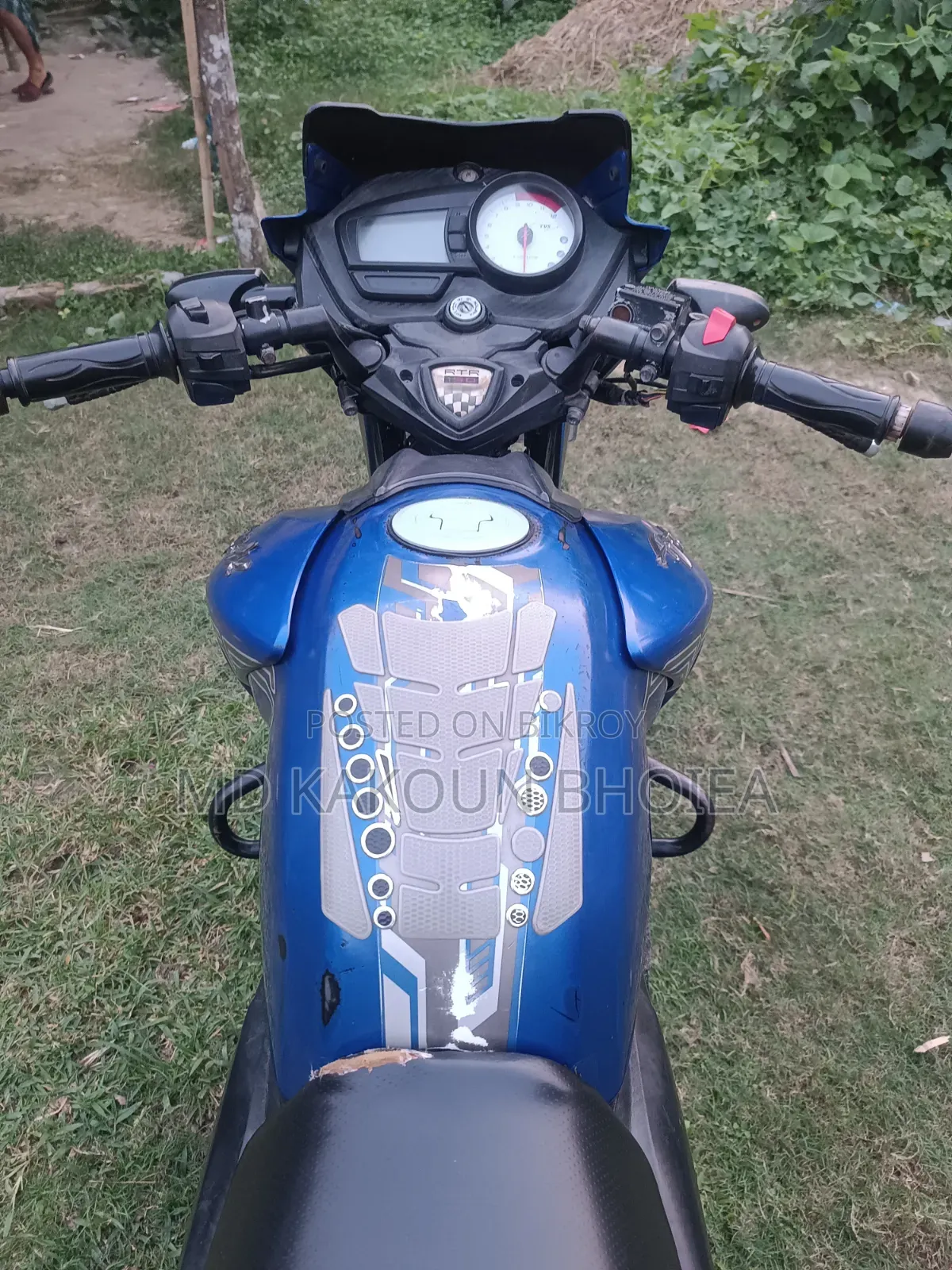 TVS Apache RTR 160 2V 2018 Blue